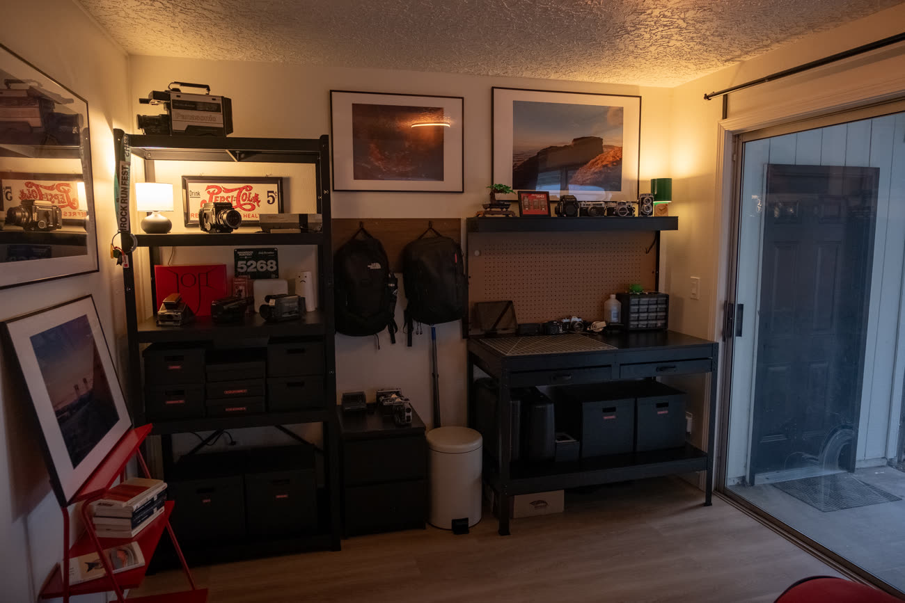 AJ's workspace